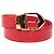 Cintura Classica Epi Santur Louis Vuitton Rosso