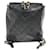 Chanel Duma Drawstring Steppleder Small Schwarz  - Ansicht 2