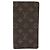 Carteira Longa Bi-fold Porta Cartão de Crédito Monograma Louis Vuitton Marrom
