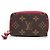 Visitenkartenetui Multicart Monogram Louis Vuitton Braun Fuschia
