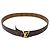 Cinturón de lona Monogram reversible para mujer Louis Vuitton Castaño - vista 3