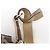 Borsa Tote Gancini di Salvatore Ferragamo Beige - vista 15