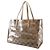 Borsa Tote Gancini di Salvatore Ferragamo Beige - vista 2