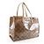 Borsa Tote Gancini di Salvatore Ferragamo Beige - vista 3