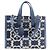 Große Chenille Manhattan Tote von Kate Spade Hellblau