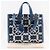 Große Chenille Manhattan Tote von Kate Spade Hellblau - Ansicht 16
