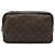 Borsa Clutch Truss Toilette 28 Monogramma Louis Vuitton Marrone - vista 2