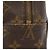 Borsa Clutch Truss Toilette 28 Monogramma Louis Vuitton Marrone - vista 6