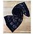Chanel Stola in velluto nero foderata in seta satinata, motivi Camelia, 180 x 42 cm Argento - vista 4