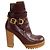 Chloé Bordeaux Lederstiefel
