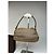 Vintage Gucci Canvas Leder Mini Tasche Grau Braun Khaki - Ansicht 9