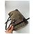 Vintage Gucci Monogramm Canvas Leder Handtasche Beige Braun - Ansicht 11
