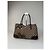 Vintage Gucci Monogramm Canvas Leder Handtasche Beige Braun - Ansicht 13