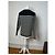Vintage Jean Paul Gaultier Wollpullover gestreift Schwarz / Weiß M - Ansicht 12