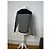 Vintage Jean Paul Gaultier Wollpullover gestreift Schwarz / Weiß M - Ansicht 3
