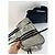 Vintage Chanel Polyester Duffel Bag Silber Schwarz - Ansicht 11