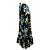 Abito Mini Floreale Rydal Carnation Bouquet Nero di Erdem - vista 2