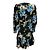 Abito Mini Floreale Rydal Carnation Bouquet Nero di Erdem - vista 3