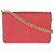 Mini bandolera en Saffiano rojo con logo triangular de Prada Roja - vista 2