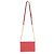 Mini bandolera en Saffiano rojo con logo triangular de Prada Roja - vista 5