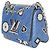 Louis Vuitton Denim Blu Azteco Epi Twist PM - vista 3