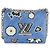 Louis Vuitton Denim Blu Azteco Epi Twist PM - vista 8