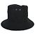 Cappello bucket reversibile in nylon nero Christian Dior 56 - vista 4