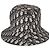 Cappello bucket reversibile in nylon nero Christian Dior 56 - vista 5