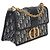 Borsa a catena Dior 30 Montaigne in obliquo blu Christian Dior - vista 4