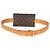 Twist Gürtelpouch S Lock aus Monogramm-Canvas von Louis Vuitton Braun - Ansicht 2