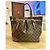 Borsa Louis Vuitton Monogram Palermo GM Marrone Monogramma - vista 8