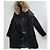 Giacca lunga Moncler nera Nero - vista 16