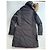Giacca lunga Moncler nera Nero - vista 4