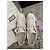 Sneakers Gucci Ace in Pelle Bianca con Logo GG - vista 6