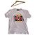 Camiseta Gucci rosa con estampado de logo