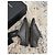 Baskets Saint Laurent en Cuir Gris - vue 3