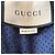 Bermuda Gucci con Stampa GG Blu - vista 3