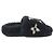 Sandali Mouton della linea Paseo Louis Vuitton Nero Beige - vista 6