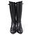 Botas de couro com fivela Kelly da Hermès Preto - vista 4
