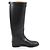 Botas de couro com fivela Kelly da Hermès Preto - vista 6