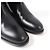 Botas de couro com fivela Kelly da Hermès Preto - vista 8