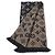 Sciarpa Gigante Monogram Jungle in Lana e Seta Louis Vuitton Nero Beige - vista 2