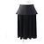 Falda de Viscosa Elastano Loewe S540Y08X56 Negro