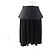 Falda de Viscosa Elastano Loewe S540Y08X56 Negro - vista 4