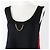 Canotta in seta e nylon Monogram Louis Vuitton Nero Rosso D'oro - vista 2