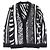 Yves Saint Laurent Cardigan in mohair e nylon Saint Laurent Paris Nero Bianco