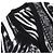 Yves Saint Laurent Cardigan in mohair e nylon Saint Laurent Paris Nero Bianco - vista 4