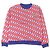Malha de algodão Damier Diamante Louis Vuitton Laranja