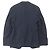 Louis Vuitton LV&Flower Monogram Polyester Wool Tailored Jacket Blue Navy blue - view 3