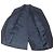 Louis Vuitton LV&Flower Monogram Polyester Wool Tailored Jacket Blue Navy blue - view 4